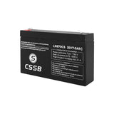 AGM gel maintenance-free battery model CSSB 6V 7Ah
