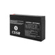 AGM gel maintenance-free battery model CSSB 6V 7Ah