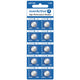 10x G13 LR44 alkaline battery mini everActive Button batteries