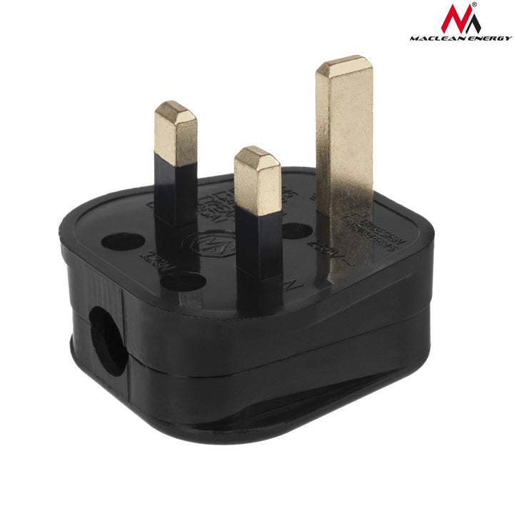 Maclean MCE193 UK Mains PLUG 3 Pin 13AMP FUSED High Quality UK PLUG 1x 5x 10x 100x