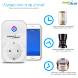 GreenBlue GB155G - Germany Wireless Timer Remote Control Alexa App Power Switch