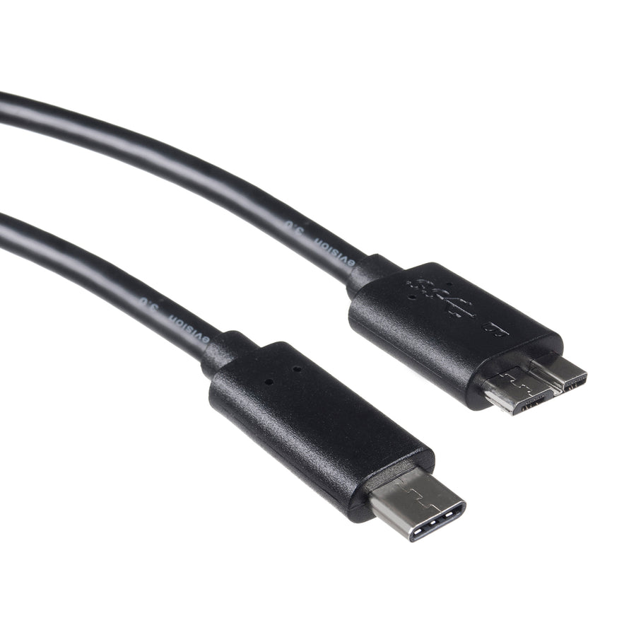 Maclean MCTV-845 - USB Type C Cable USB 3.0 Micro B Male Phone Charging Fast Data Transfer 1m