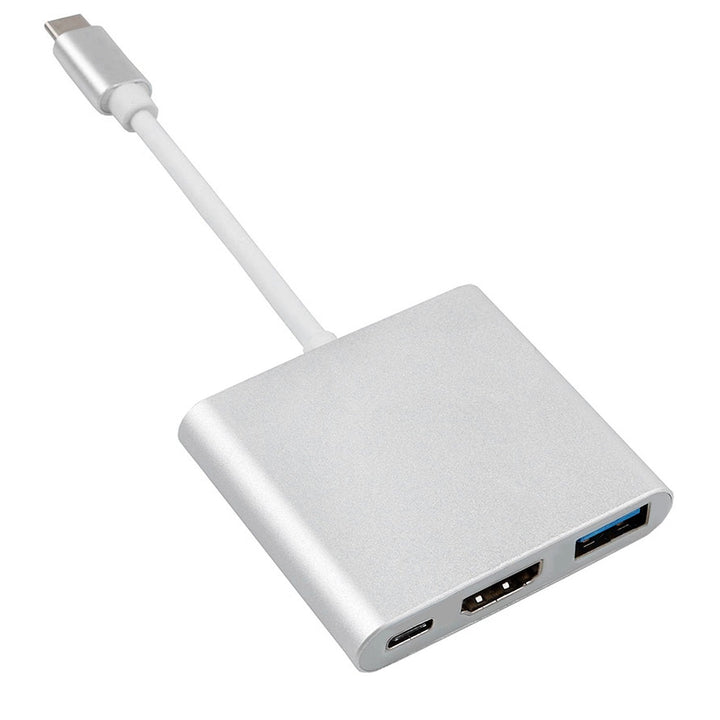 Maclean MCTV-840 USB-C - HDMI / USB 3.0 / Mol Adapter USB-C