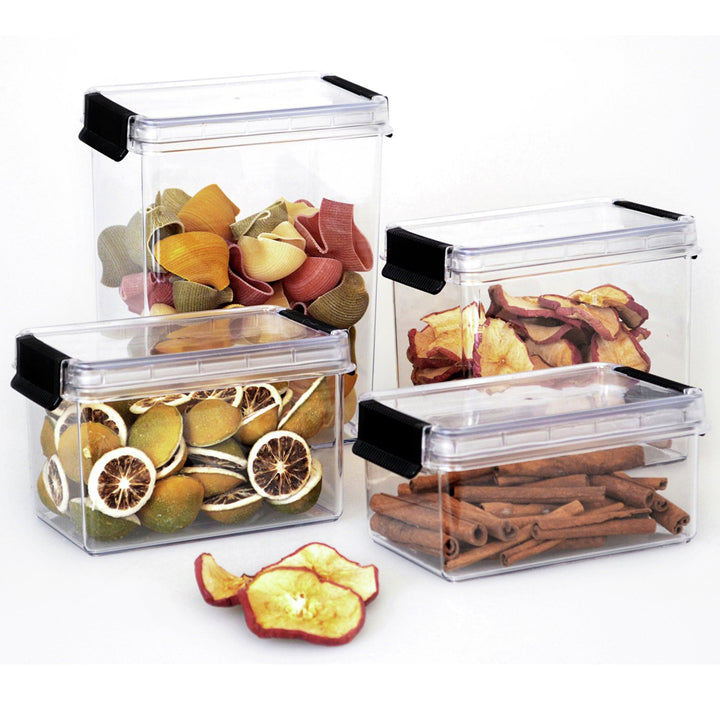 Plast Team 18010800 Storage Food Container Hermetic Lid Airtight 0.85L Transparent