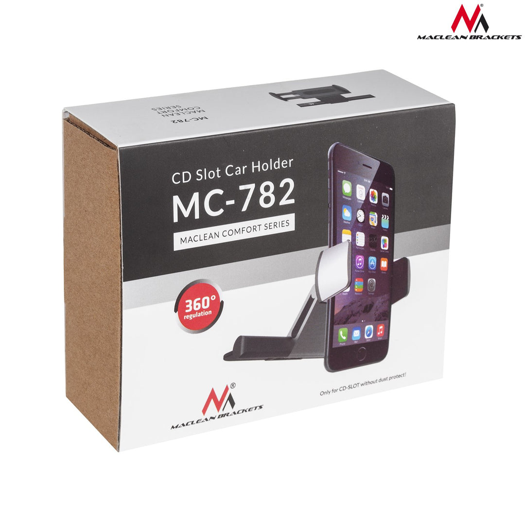 Phone holder from Maclean Comfort Series MC-782 CD - aluminum + ABS