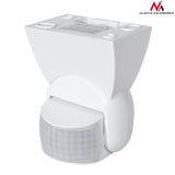 Infrared Motion Detector PIR Modern Range 12m Color White IP65 Maclean Energy MCE201W