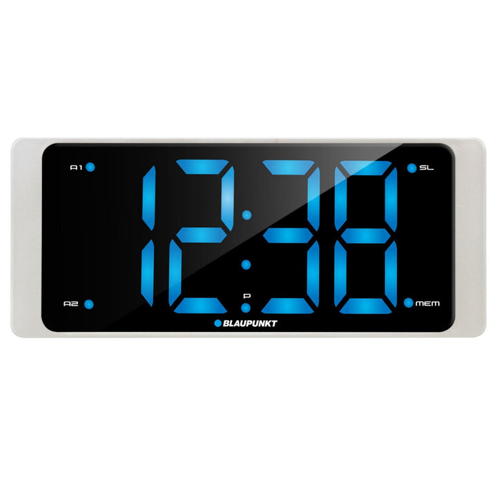 Alarm Clock Radio FM PLL Blaupunkt 3" LED Display Modern Slim DC 5V USB Portable