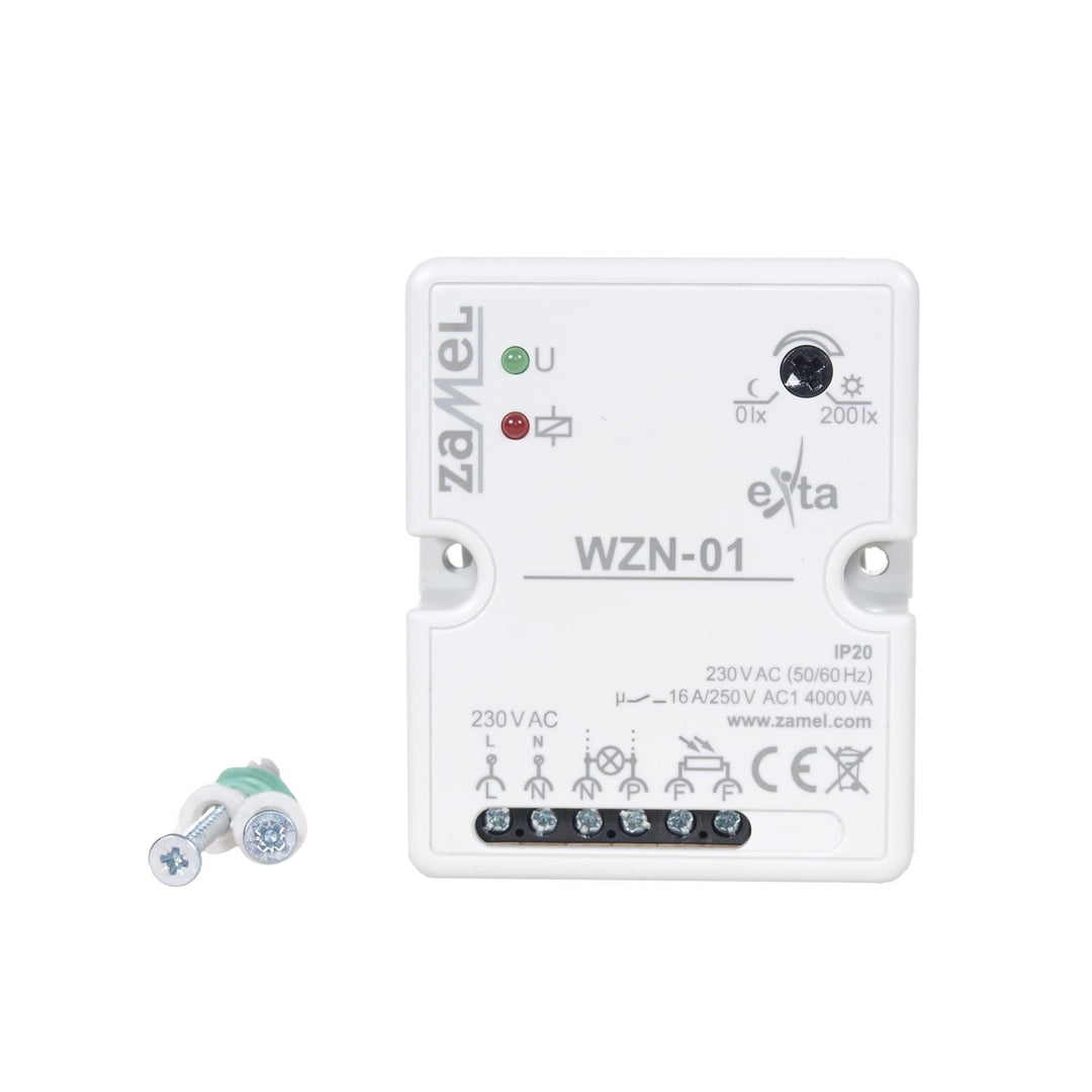 Surface-mounted twilight switch without Zamel WZN-01 probe