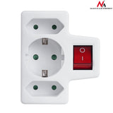 Maclean Energy - Various Schuko / Euro plugs - With or without switch