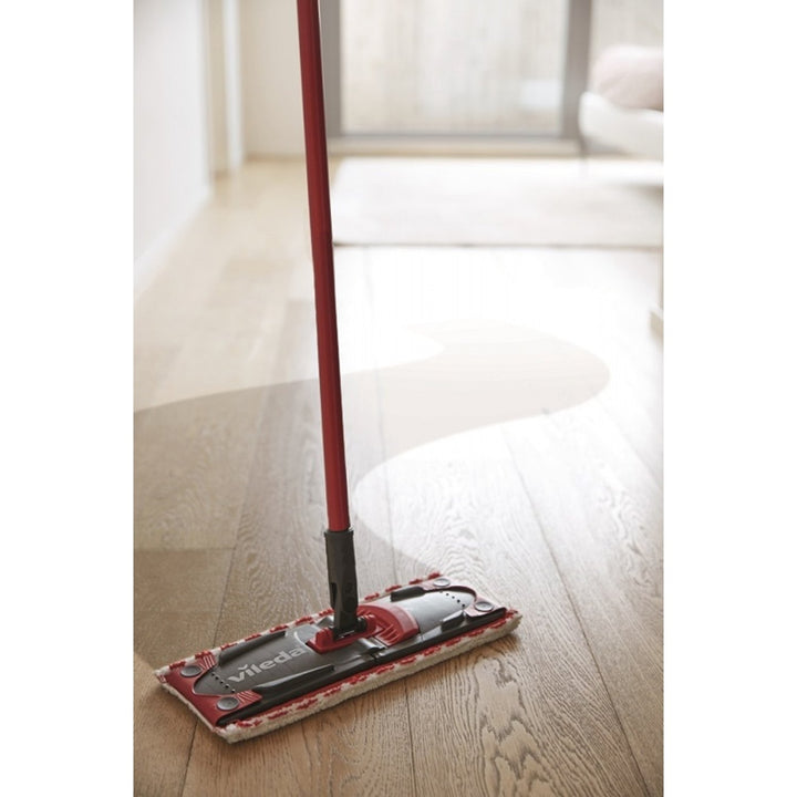 Vileda Ultramax Flat Mop & Bucket Set with Wringer Microfibre Pad - Original