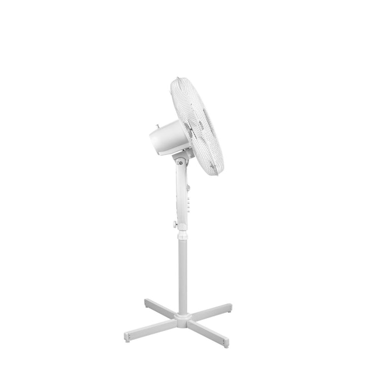 Pedestal oscillating fan with timer and three speed modes