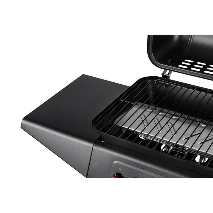 Teesa BBQ 2000 TSA0800 Gas Barbecue with 2 Burners, Fatmelt Container,