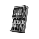 Charger for cylindrical Li-ion and Ni-MH everActive UC-4000 rechargeable batteries