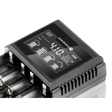 Charger for cylindrical Li-ion and Ni-MH everActive UC-4000 rechargeable batteries