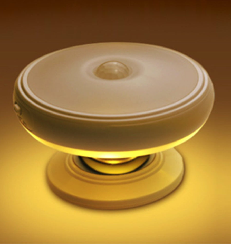 Maclean MCE223 Lamp Motion Sensor Wireless Battery Powered Dusk to Dawn 11 LED Warm Light Magnetic Wireless PIR