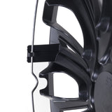 NRM STRONG 16" Universal Hubcaps, Matte Black, 4-Pack