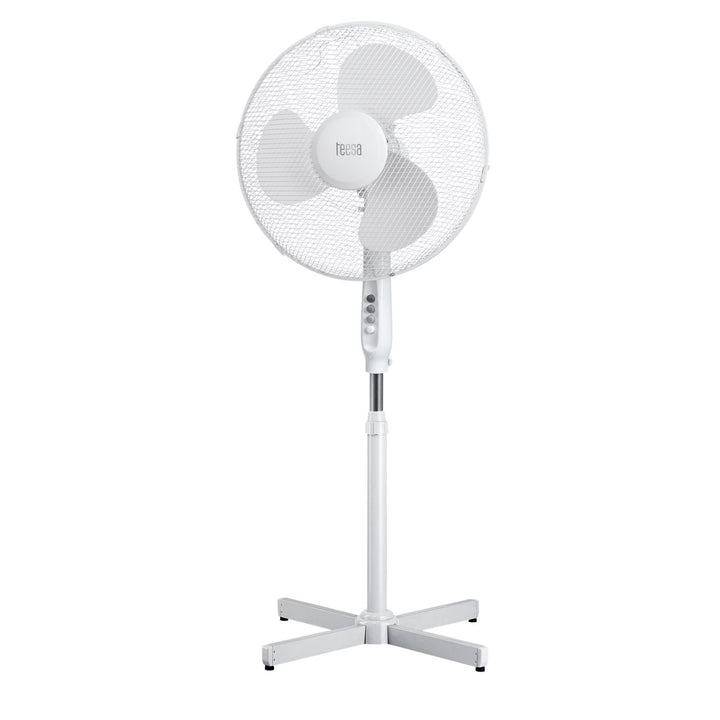 Pedestal Oscillating Fan with 3 Speed Modes and Adjustable tilt and height