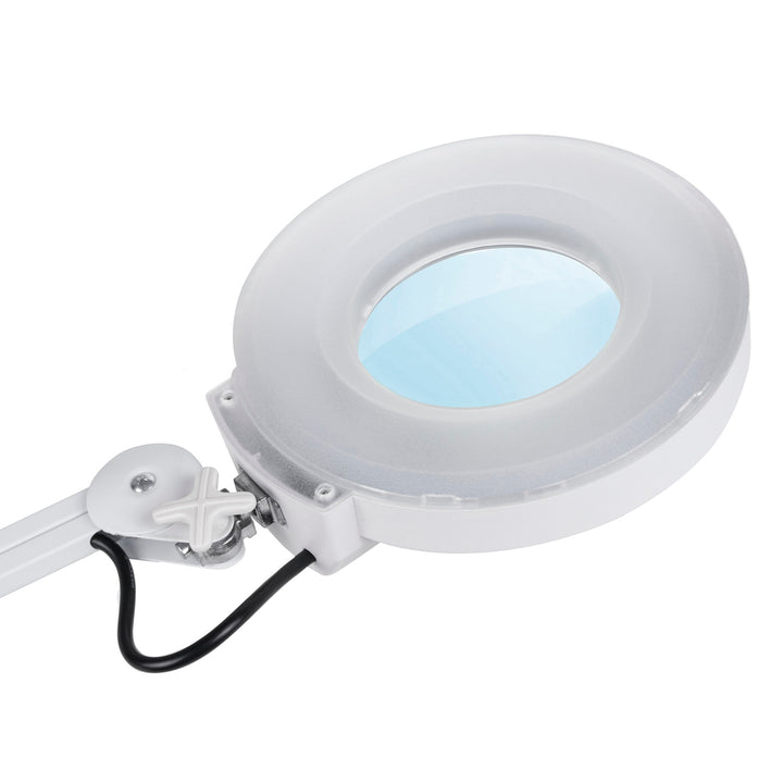 Maclean Energy MCE152 Cosmetic LED Lamp on Wheels Magnifier