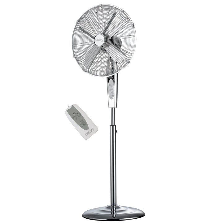 Floor Fan Oscillation Standing Timer 3 Speeds Swivel Remote Control 60W 130cm