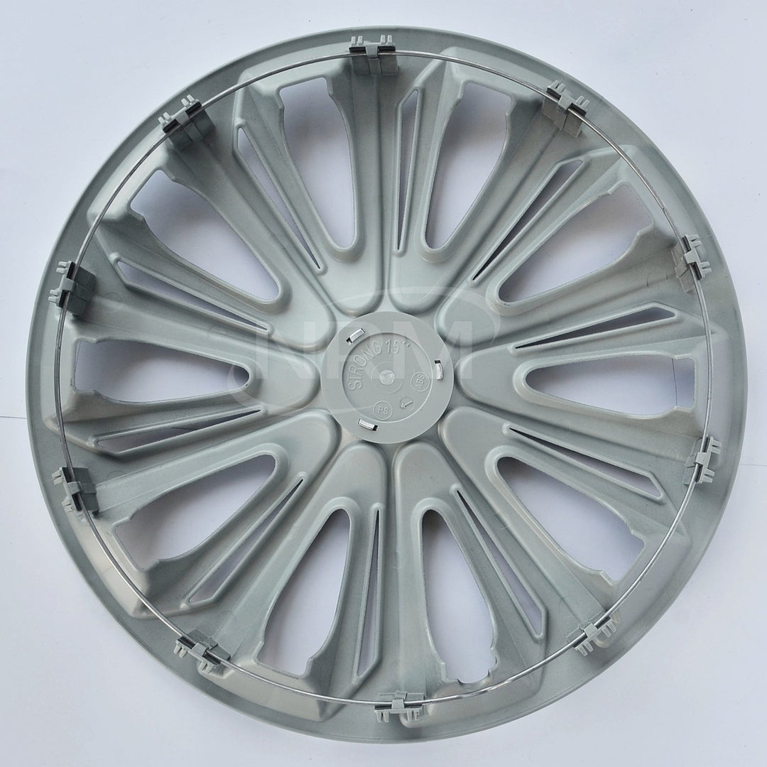 NRM STRONG 14" hubcaps uilíoch graifít laicearaithe 4 phíosa