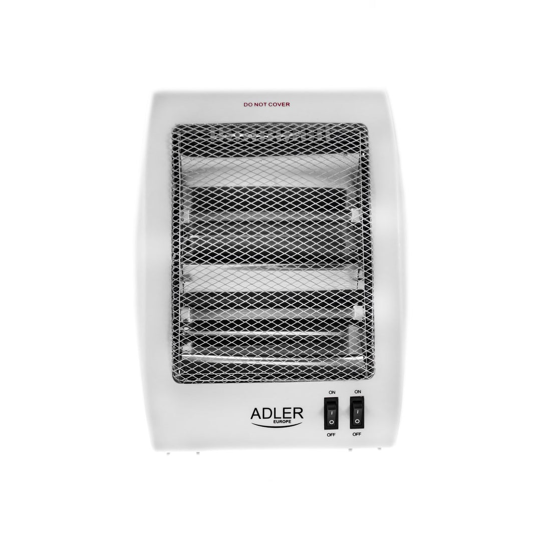 ADLER AD 7709 Portable Halogen Quartz Heater 2x 400W Lamps Efficient Heating