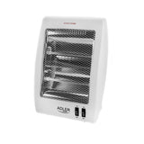 ADLER AD 7709 Portable Halogen Quartz Heater 2x 400W Lamps Efficient Heating
