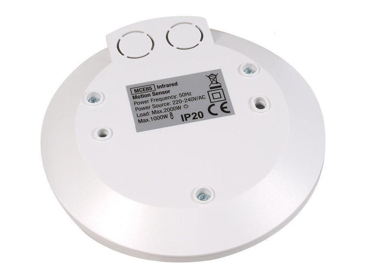 Ceiling PIR Infrared Motion Detector 2000W Detection Range 360° Adjustable