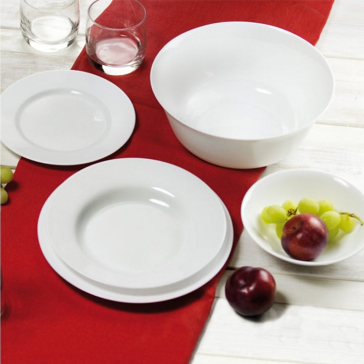 Luminarc Every Day dinner service 41pcs for 12 people Hard Glass White