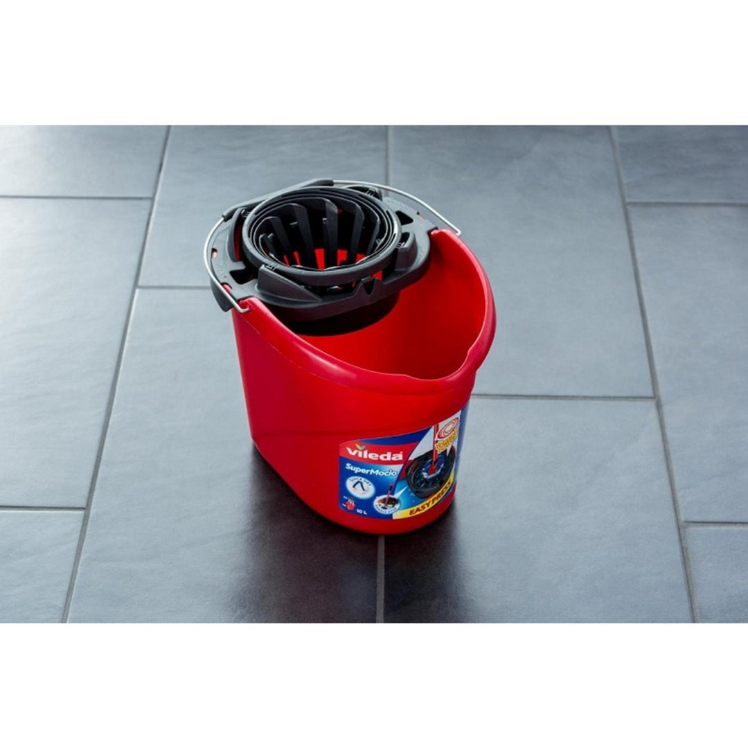 Vileda 128767 Vileda Supermocio Mop Bucket Squeezer Handle Classic Original Durable