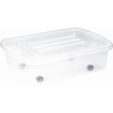 Plast Team 22310800 Under-Bed Container with Wheels Bedroller 25L
