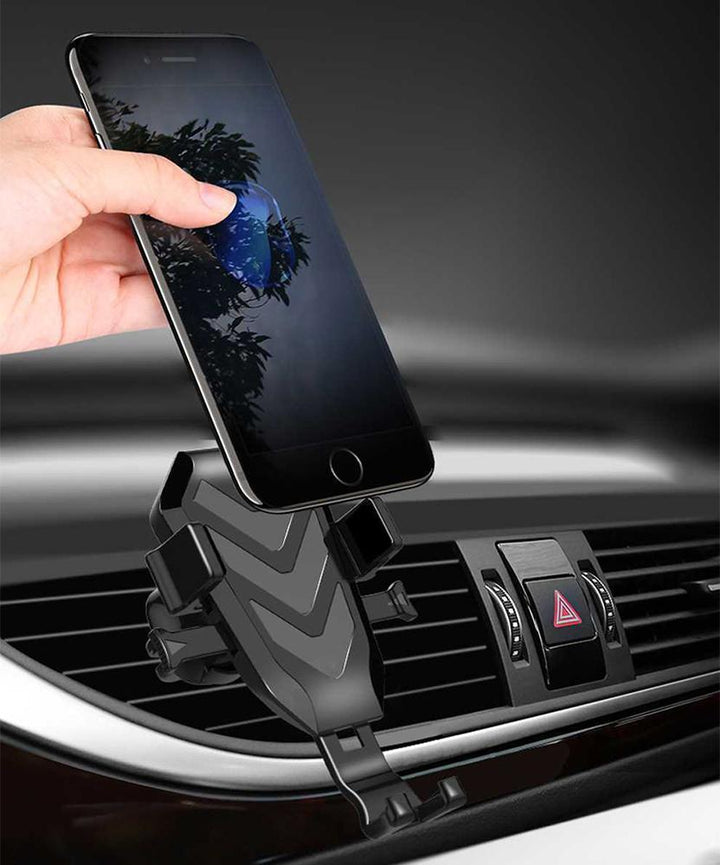 Maclean MC-805 Qi Car Induction Charger Holder Wireless Charger Qualcomm QC 3.0, USB-C