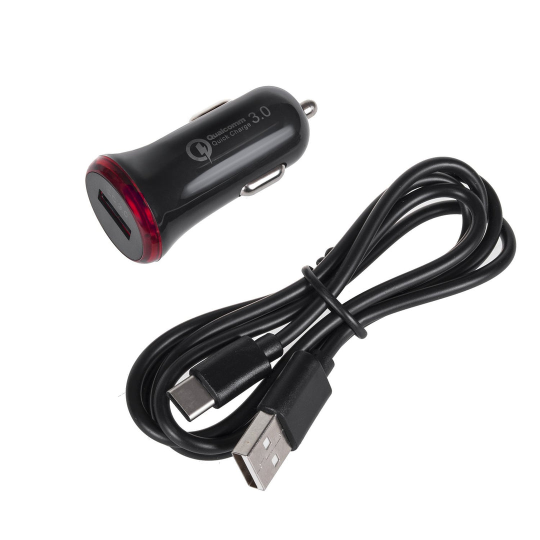 Maclean MC-805 Qi Car Induction Charger Holder Wireless Charger Qualcomm QC 3.0, USB-C