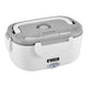 Noveen LB410 Electric Lunch Box Food Warmer, Gray