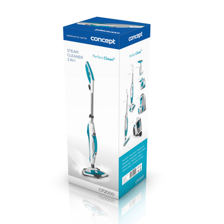 Coincheap Steam Mop 2in1 Foirfe Glan CP2000 1500 W