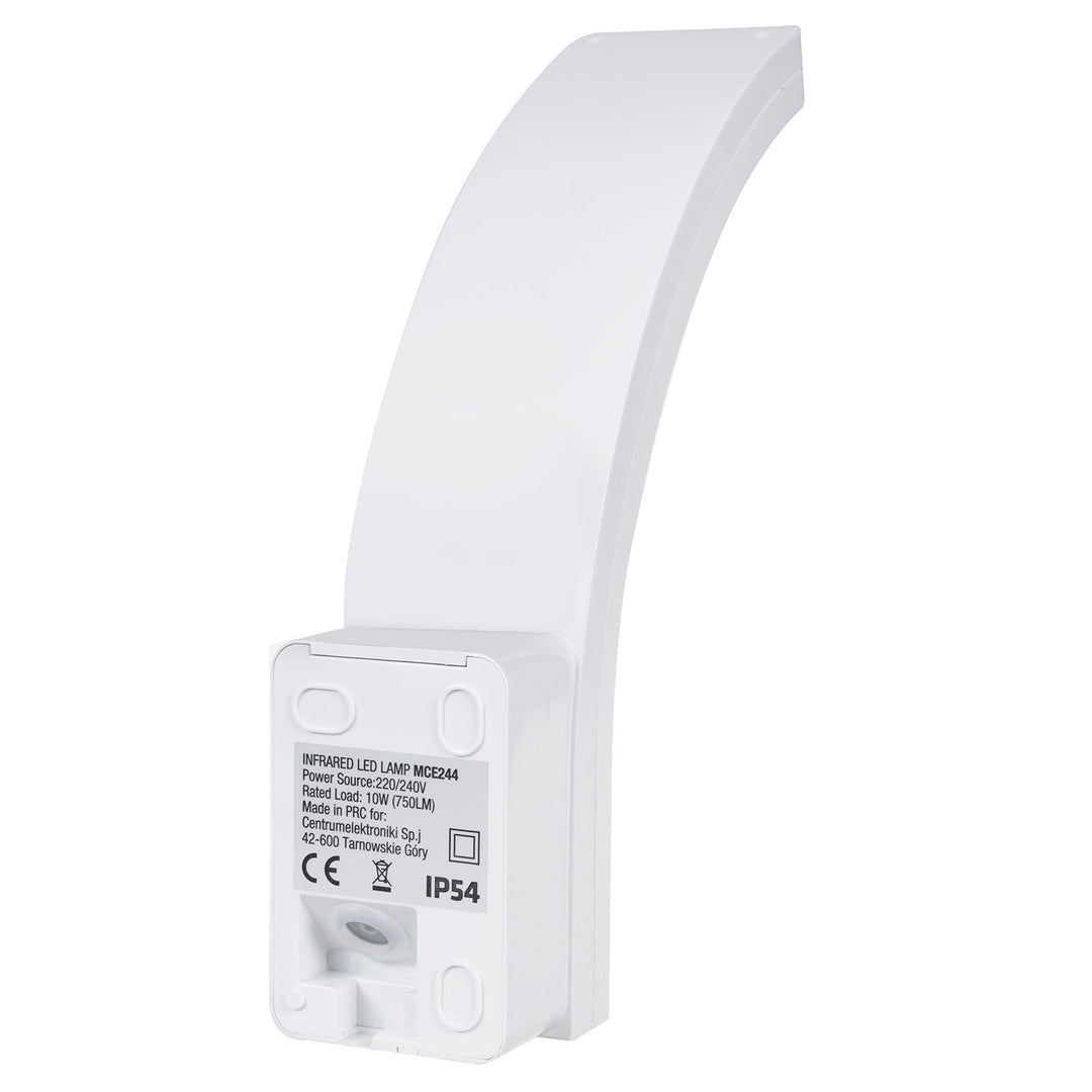 Maclean MCE244 LED Lamp with Infrared Motion Sensor ACU 850lm 10W IP54