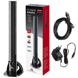Internal TV antenna HDTV DVB-T2 HEVC DVB-T LTE DAB FM 100dB?V Amplifier Digital Television