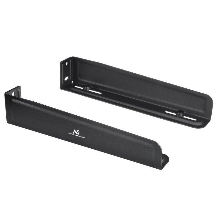 Maclean MC-807 Wall Mounting Handles Brackets Black Up to 35 kg