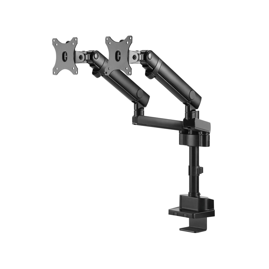 Maclean MC-812 Dual Monitor Bracket Desk Mount Holder For 2 LCD LED Monitors 17'' - 32" 8kg Vesa