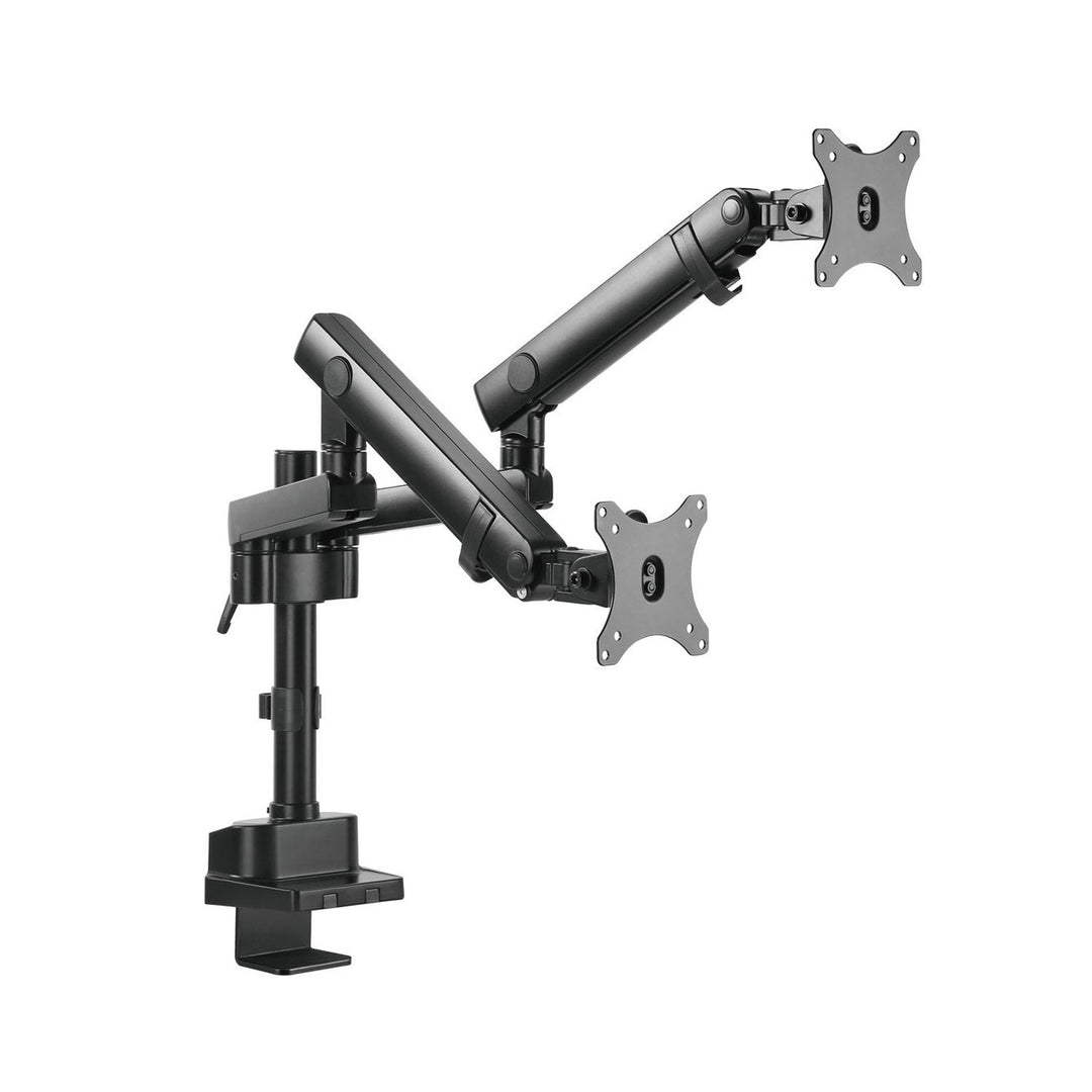 Maclean MC-812 Dual Monitor Bracket Desk Mount Holder For 2 LCD LED Monitors 17'' - 32" 8kg Vesa