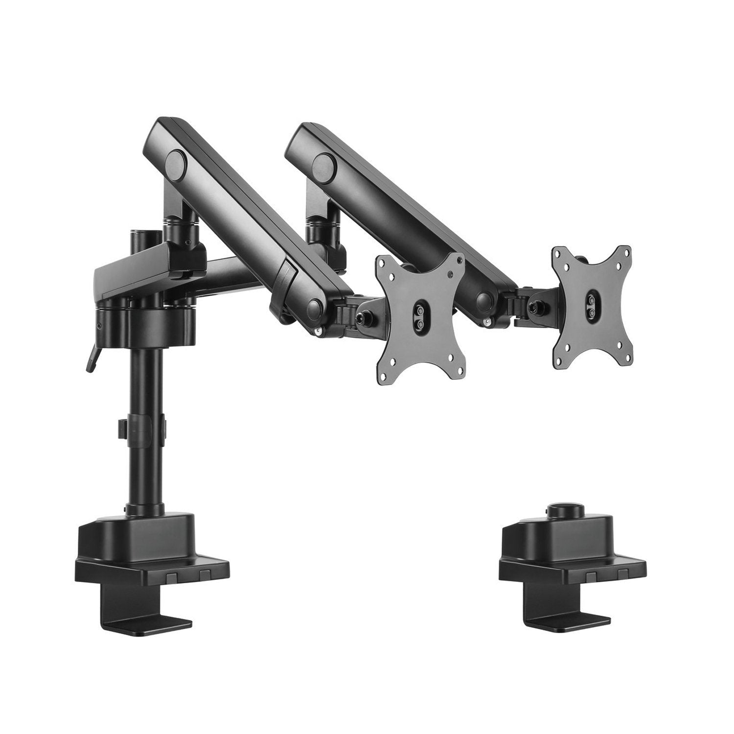 Maclean MC-812 Dual Monitor Bracket Desk Mount Holder For 2 LCD LED Mo ...
