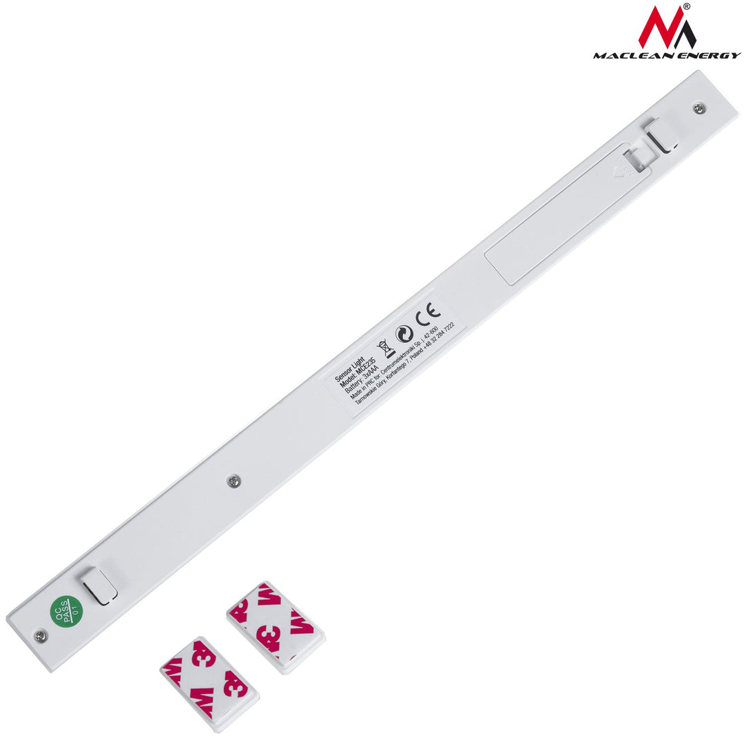 Maclean MCE235 LED lamp with motion sensor, hook, temperature 4000K, range 3m, 3xAAA, ON / OFF / AUTO2, Portable, PIR Sensor