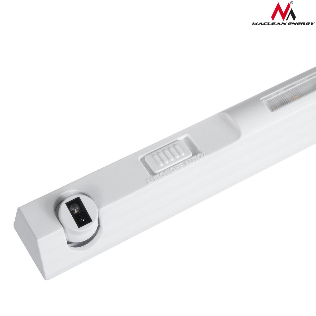 Maclean MCE234 LED lamp with short-range sensor for cabinet, hook, temperature 4000K, range 15cm, 3xAAA, AUTO1 / OFF / AUTO2,