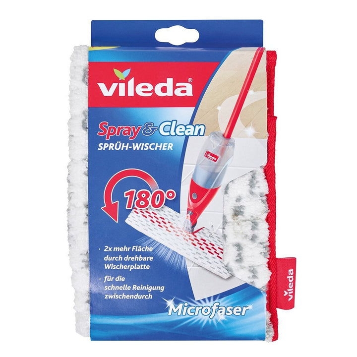 Vileda 164016 1-2 Spray Max Refill Replacement Pad Microfibre