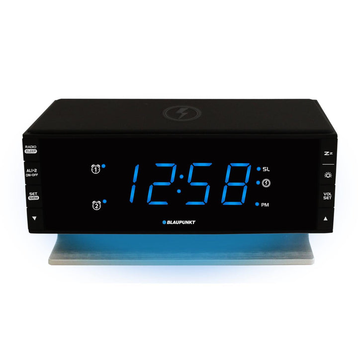 Radio alarm clock with wireless charging Blaupunkt CR55CHARGE