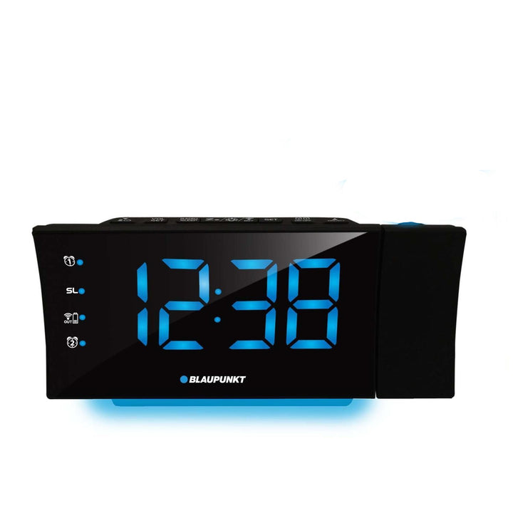 Blaupunkt CRP81USB Alarm Clock Radio FM USB LED Backlight Display Time Projection Timer Temperature Sensor