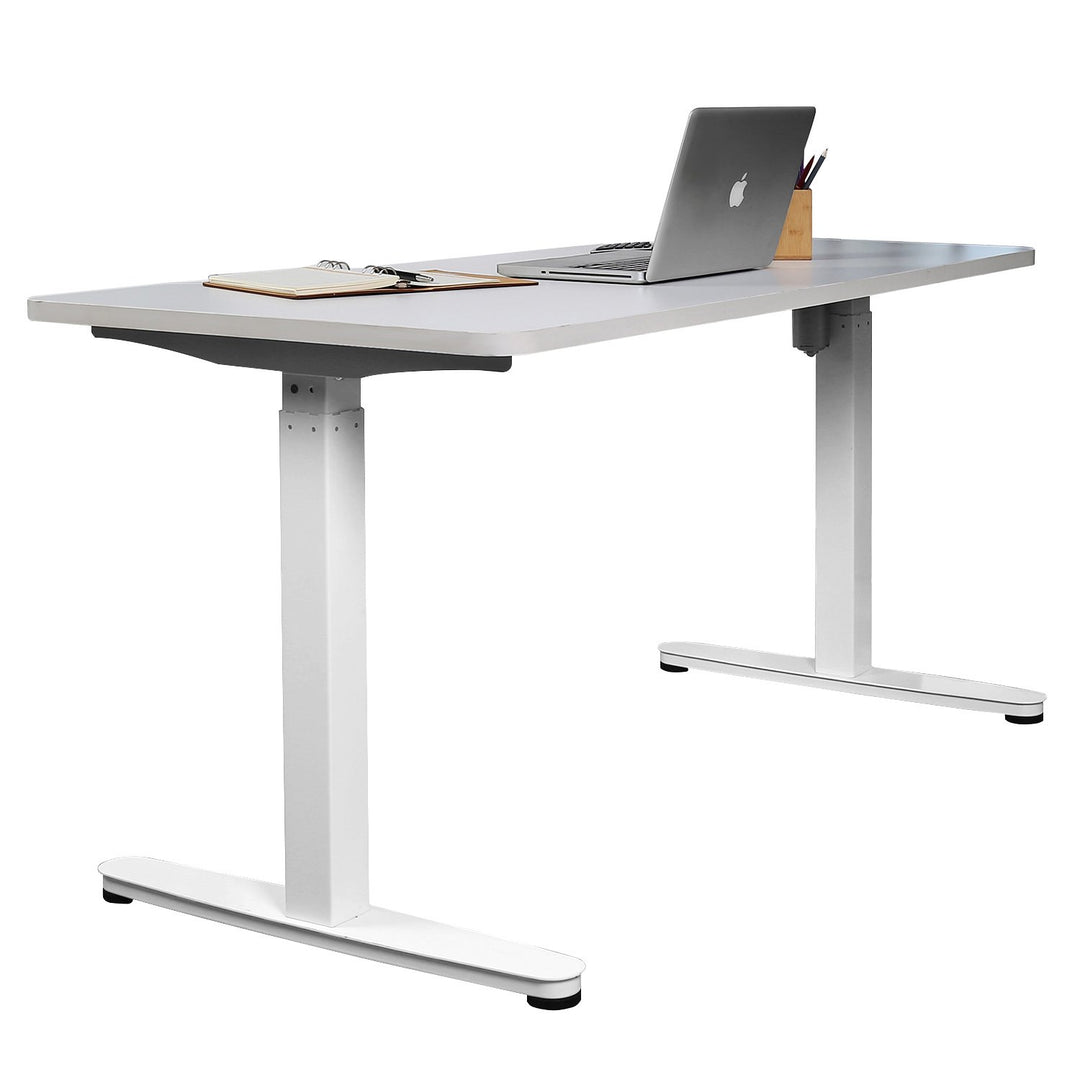 Maclean MC-830 Electric desk height adjustment, grey max. 130cm 120kg - without desk top