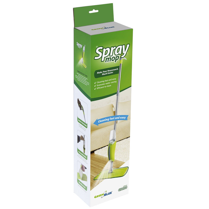 Mop Spraeála Maol GreenBlue GB830 Le 2 Ionsáigh Microfiber Treisithe