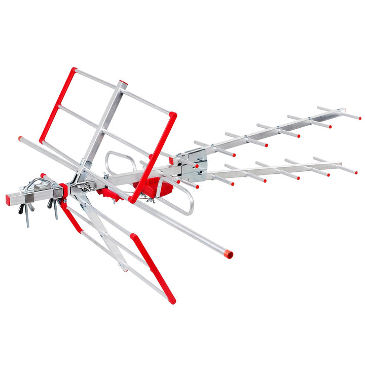 Maclean MCTV-855 Teilifís Trastíre DVB-T2 HEVC Antenna Teaglama UHF VHF Éighníomhach max 100dBμV Scagaire Lte