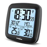GreenBlue BG542 Home Wireless Weather Station with Outdoor Sensor, DCF Time Control, Temperature Trend, Indoor/Outdoor Temperature,