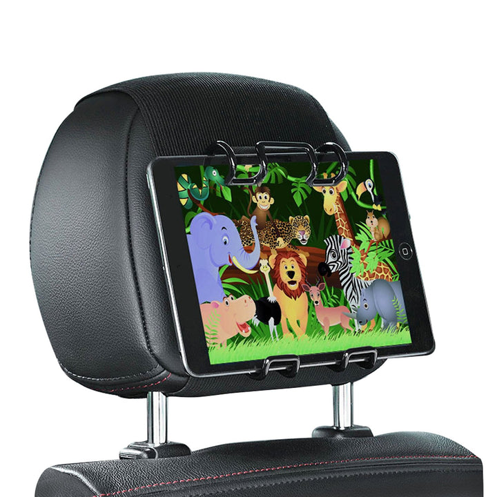 Maclean MC-816 Car Headrest Tablet Sealbhóir Fón Póca Leaisteacha Inchoigeartaithe Uilíoch max. 11"